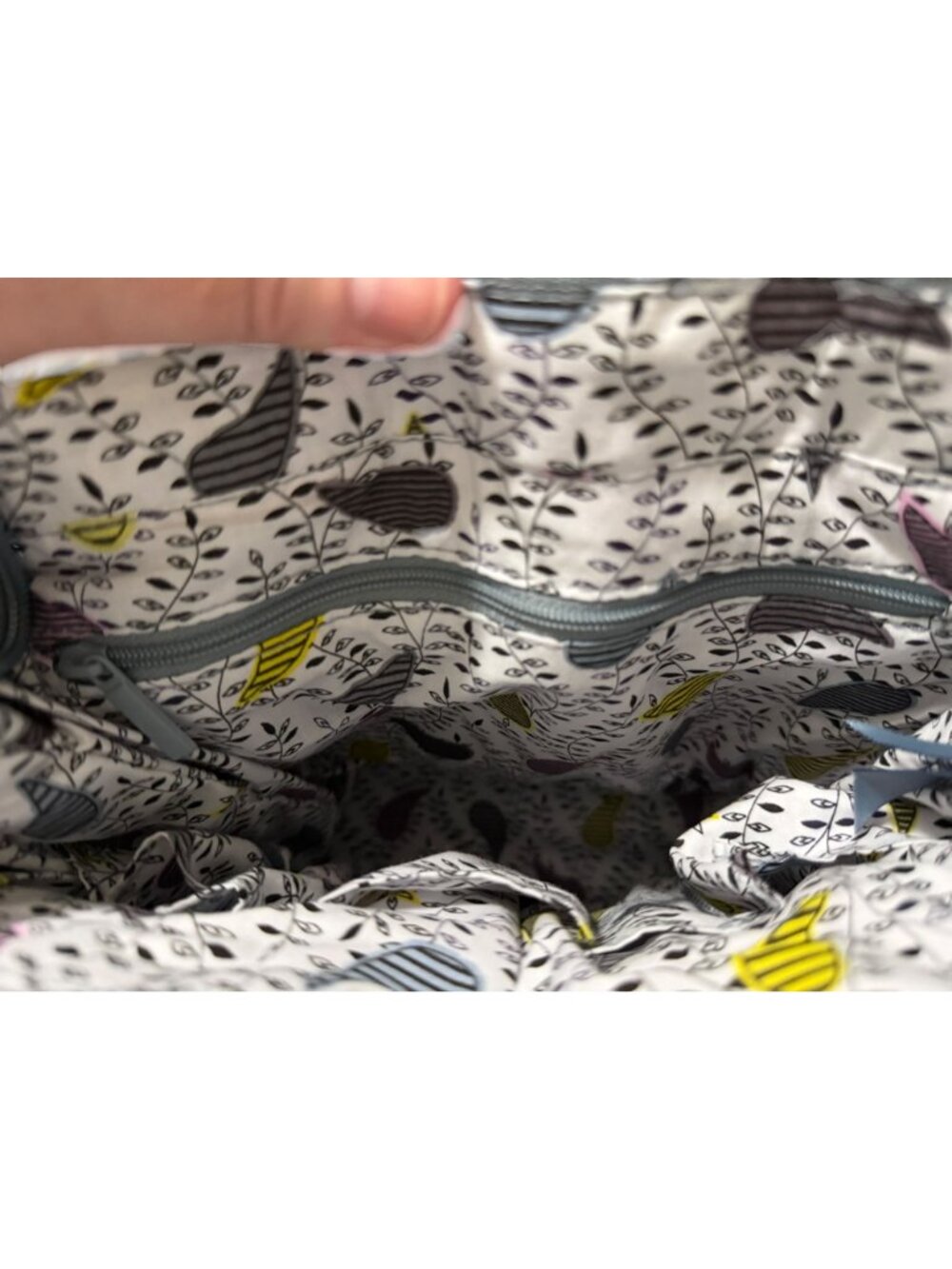 Vera Bradley Retired Plaza Tile Glenna Satchel Shoulder Bag Purse Hidding Pocket - Picture 12 of 12